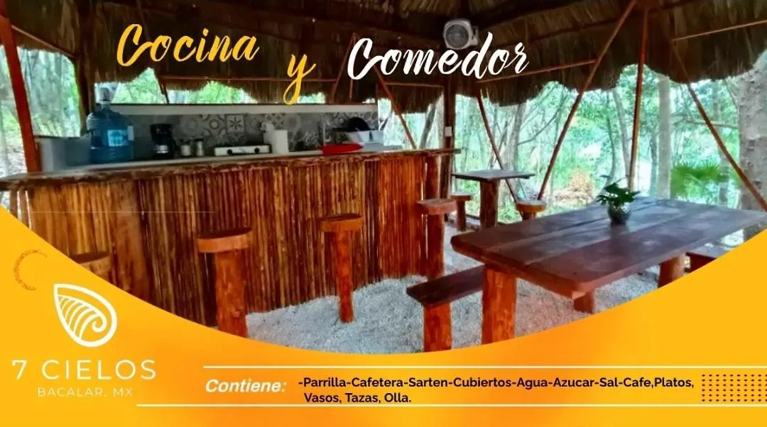 7 Cielos Bacalar. Bacalar