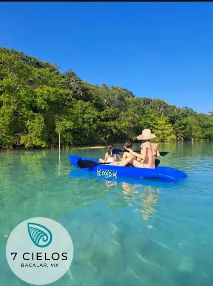 Gasthof 7 Cielos Bacalar. Mexiko