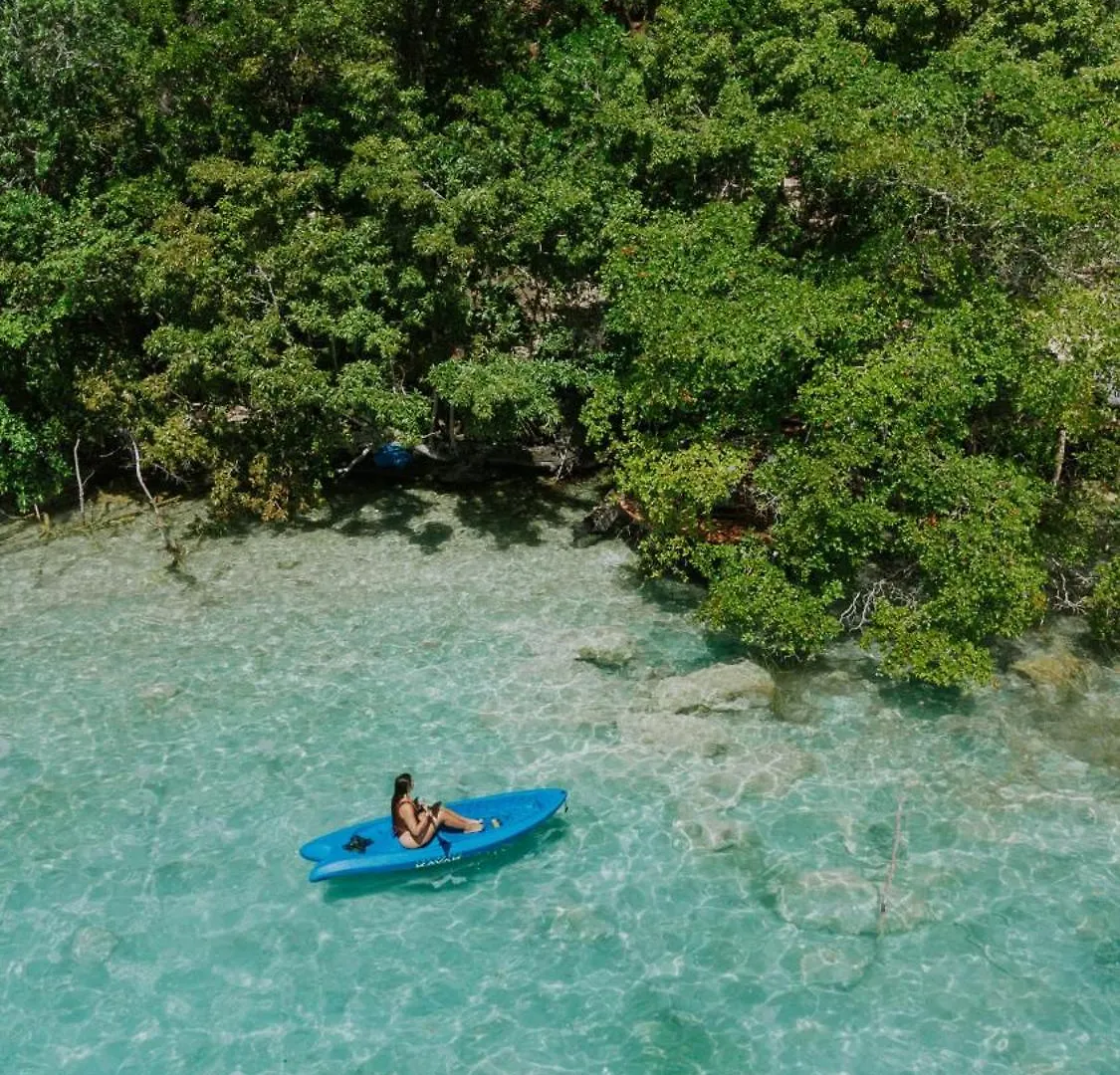 Gasthof 7 Cielos Bacalar. Mexiko